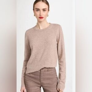 Reformation oatmeal cashmere sweater (brand new)